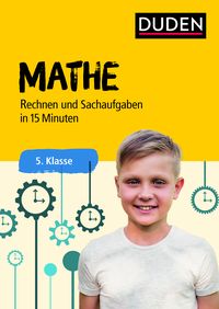 Produktbild: Mathe in 15 Minuten - Rechnen und Sachaufgaben 5. Klasse