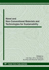Produktbild: Novel and Non-Conventional Materials and Technologies for Sustainability