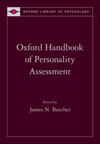 Produktbild: Oxford Handbook of Personality Assessment