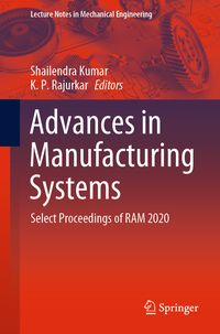 Produktbild: Advances in Manufacturing Systems