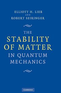 Produktbild: The Stability of Matter in Quantum Mechanics