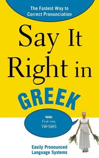 Produktbild: Say It Right in Greek