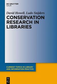 Produktbild: Conservation Research in Libraries