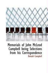Produktbild: Memorials of John McLeod Campbell Being Selections from His Correspondence