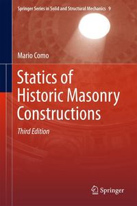 Produktbild: Statics of Historic Masonry Constructions