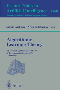 Produktbild: Algorithmic Learning Theory