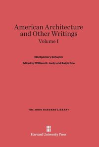 Produktbild: American Architecture and Other Writings, Volume I