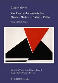 Produktbild: Zur Theorie des &Auml;sthetischen. Musik &ndash; Medien &ndash; Kultur &ndash; Politik