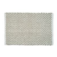 Produktbild: Badteppich Mod. Covelo Wei&szlig;-Beige, 50 x 80 cm, rutschfest und waschbar bis 30 &deg;C