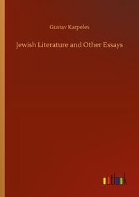 Produktbild: Jewish Literature and Other Essays