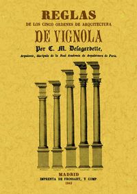 Produktbild: Reglas de los cinco ordenes de arquitectura de Vignola