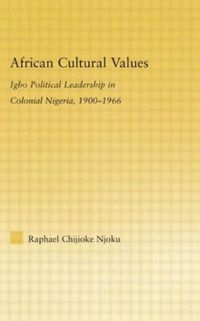Produktbild: Njoku, R: African Cultural Values