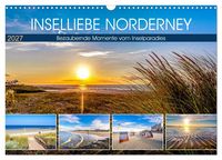 Produktbild: INSELLIEBE NORDERNEY (Wandkalender 2027 DIN A3 quer), CALVENDO Monatskalender