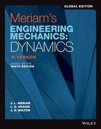 Produktbild: Meriam's Engineering Mechanics