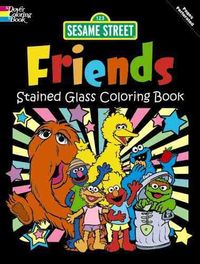 Produktbild: Sesame Street Friends Stained Glass Coloring Book