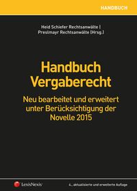 Produktbild: Handbuch Vergaberecht