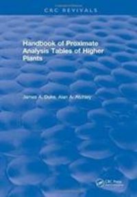 Produktbild: Duke, J: Handbook of Proximate Analysis Tables of Higher Pla