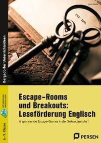 Produktbild: Escape-Rooms und Breakouts: Lesef&ouml;rderung Englisch