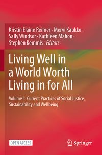 Produktbild: Living Well in a World Worth Living in for All