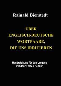 Produktbild: &Uuml;ber englisch-deutsche Wortpaare, die uns irritieren