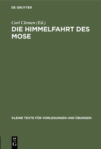 Produktbild: Die Himmelfahrt des Mose