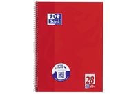 Produktbild: OXFORD Collegeblock A4+ 80 Blatt, kariert mit Rand links und rechts, 90 g/m&sup2;, 4fach gelocht