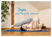 Produktbild: Yoga - ganz einfach zuhause (Tischkalender 2027 DIN A5 quer), CALVENDO Monatskalender