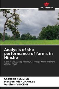 Produktbild: Analysis of the performance of farms in Hinche