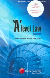 Produktbild: A Level Law