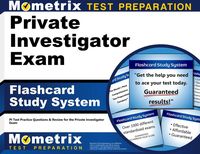 Produktbild: Private Investigator Exam Flashcard Study System