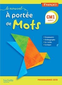 Produktbild: Le nouvel A port&eacute;e de mots, fran&ccedil;ais CM1, cycle 3