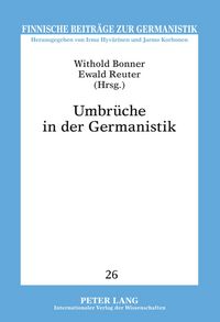 Produktbild: Umbr&uuml;che in der Germanistik
