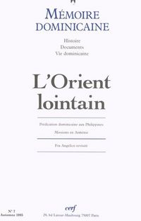 Produktbild: Memoire Dominicaine - Numero 7 l'Orient Lointain