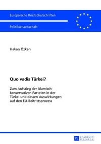 Produktbild: Quo vadis T&uuml;rkei?