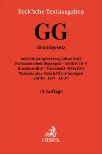 Produktbild: Grundgesetz f&uuml;r die Bundesrepublik Deutschland. GG