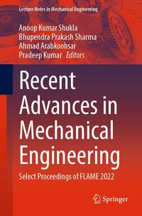 Produktbild: Recent Advances in Mechanical Engineering