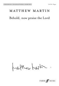 Produktbild: Martin, M: Behold, Now Praise the Lord