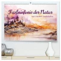 Produktbild: Farbsinfonie der Natur (hochwertiger Premium Wandkalender 2026 DIN A2 quer), Kunstdruck in Hochglanz