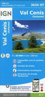 Produktbild: Val Cenis Charbonnel 1 : 25 000