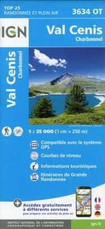 Produktbild: Val Cenis Charbonnel 1 : 25 000