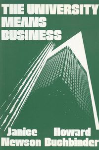 Produktbild: The University Means Business