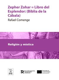 Produktbild: Zepher Zohar = Libro del Esplendor : (Biblia de la C&aacute;bala)