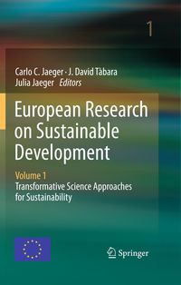 Produktbild: European Research on Sustainable Development