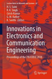 Produktbild: Innovations in Electronics and Communication Engineering