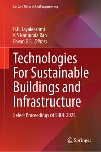 Produktbild: Technologies for Sustainable Buildings and Infrastructure