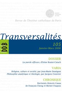 Produktbild: Transversalit&eacute;s n&deg;105