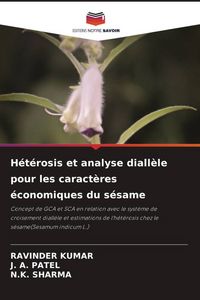 Produktbild: H&eacute;t&eacute;rosis et analyse diall&egrave;le pour les caract&egrave;res &eacute;conomiques du s&eacute;same