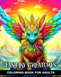 Produktbild: Fantasy Creatures Coloring Book for Adults