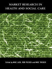 Produktbild: Market Research in Health and Social Care