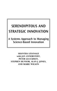 Produktbild: Serendipitous and Strategic Innovation